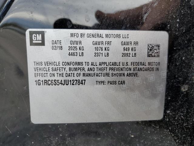 VIN 1G1RC6S54JU127847 2018 Chevrolet Volt, LT no.12