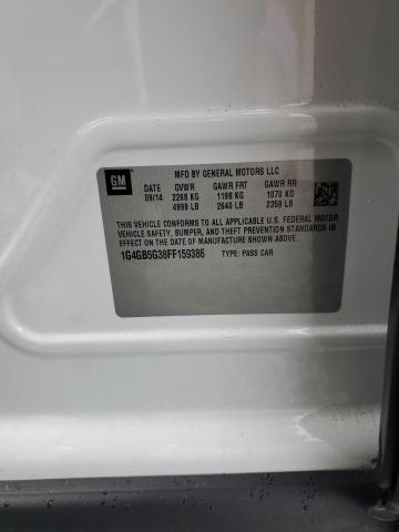 2015 BUICK LACROSSE - 1G4GB5G38FF159386