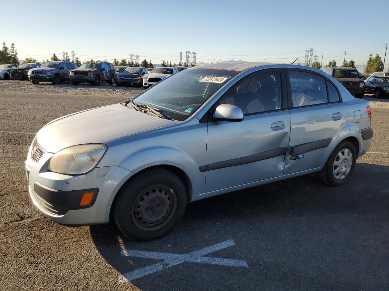 KNADE123566056230 2006 Kia Rio