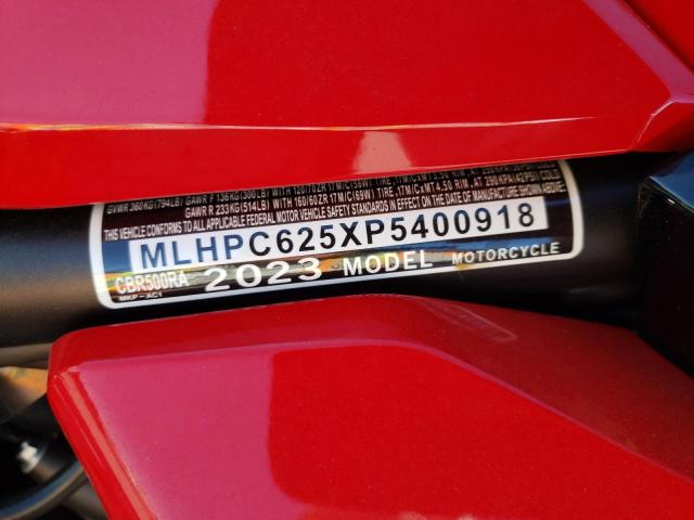 2023 HONDA CBR500 RA MLHPC625XP5400918