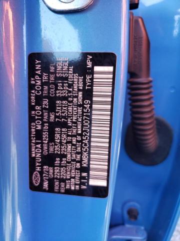 2018 HYUNDAI KONA ULTIM - KM8K5CA52JU071549