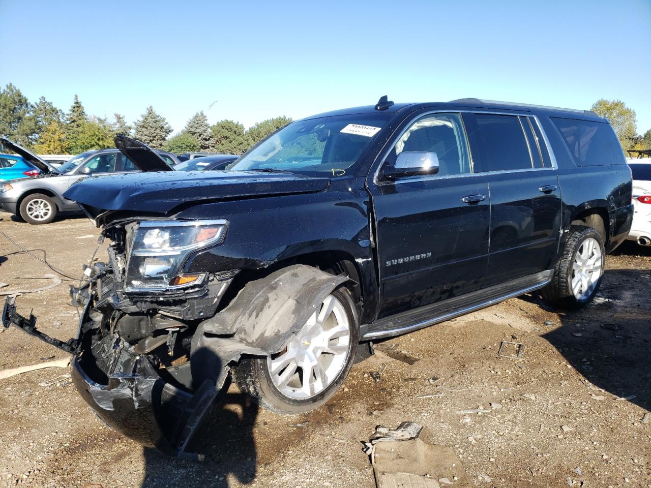 2017 Chevrolet Suburban K1500 Premier vin: 1GNSKJKC6HR193012