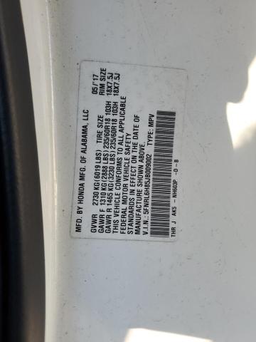 5FNRL6H85JB009002 Honda Odyssey Touring