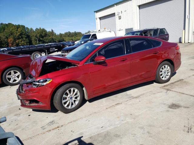 Lot #2390146079 2017 FORD FUSION S salvage car