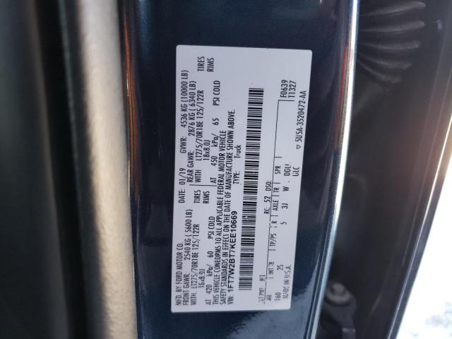 1FT7W2BT7KEE10669 Ford F250 Super Duty