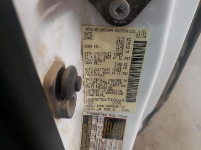 1N6BD0CT8GN748024 Nissan FRONTIER S