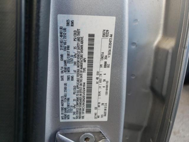 1FMCU9G92EUD24184 2014 Ford Escape Se