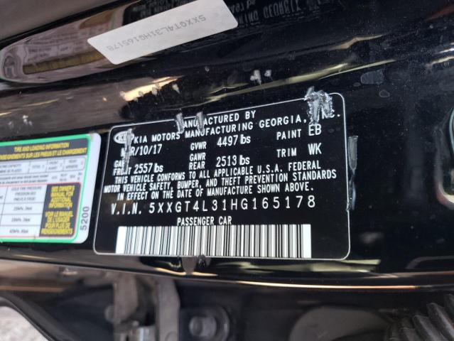 5XXGT4L31HG165178 KIA Optima Lx