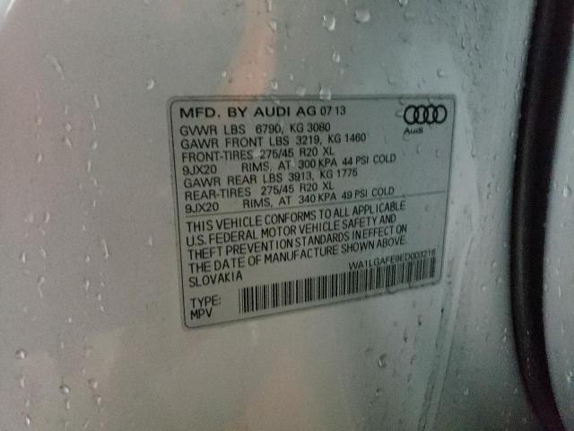 WA1LGAFE9ED003216 Audi Q7 Premium Plus