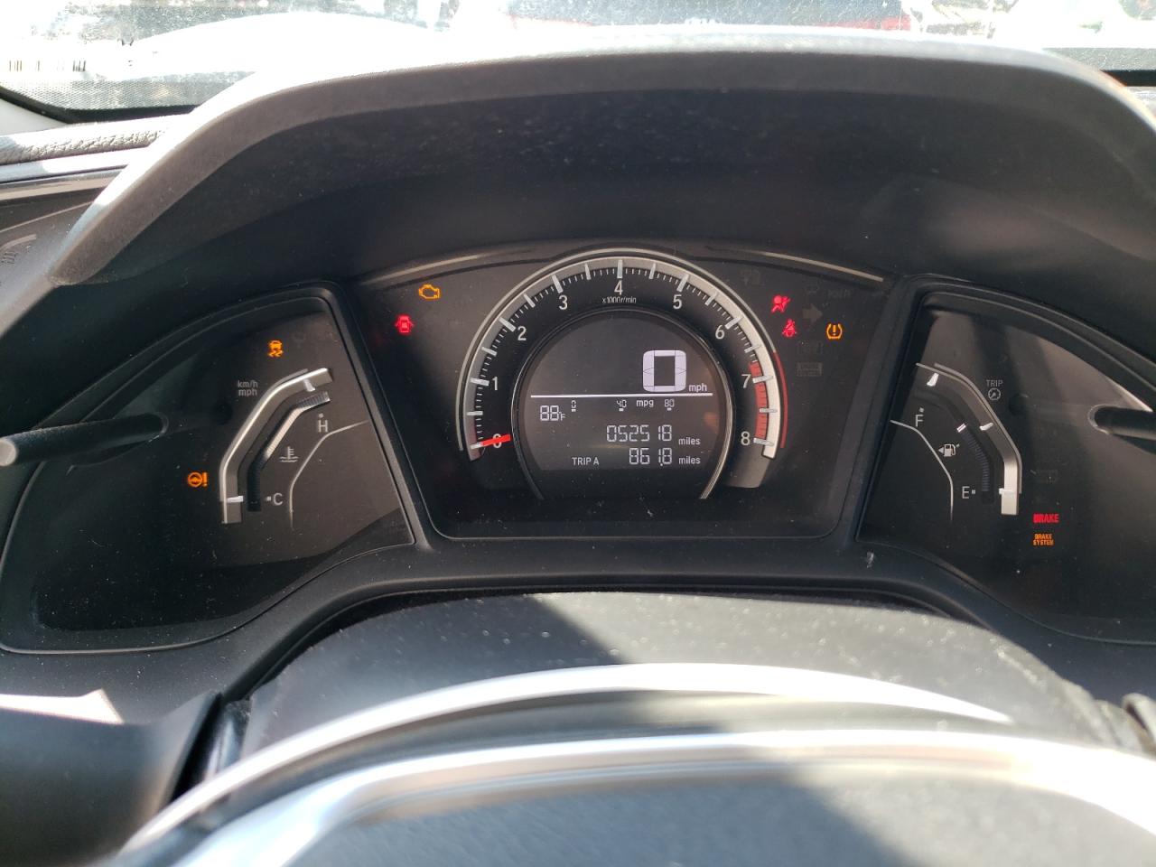 19XFC2F51GE017603 HONDA CIVIC 2016