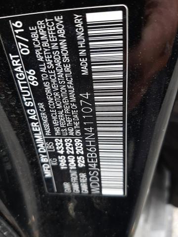 WDDSJ4EB6HN411074 Mercedes-Benz CLA 250