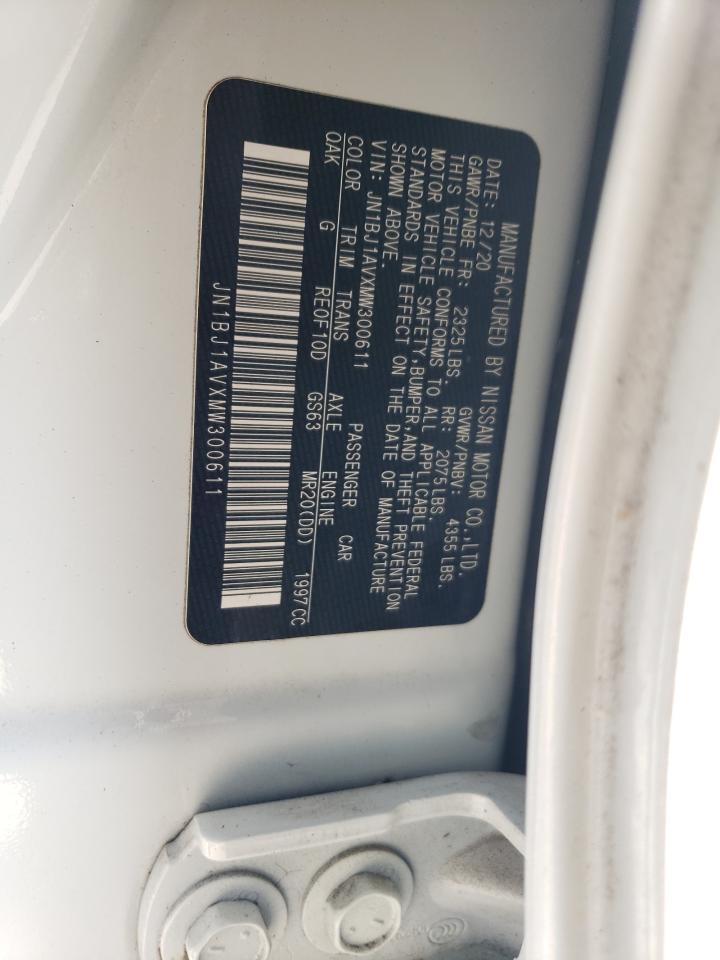 JN1BJ1AVXMW300611 NISSAN ROGUE 2021