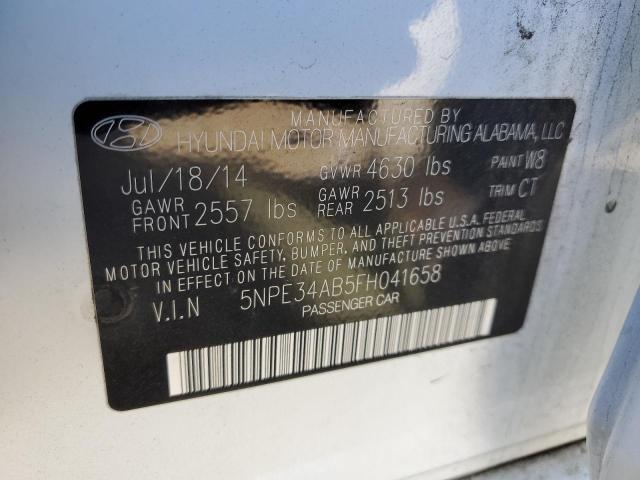 2015 HYUNDAI SONATA SPO - 5NPE34AB5FH041658