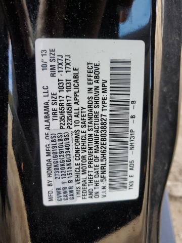 5FNRL5H62EB038827 | 2014 HONDA ODYSSEY EX