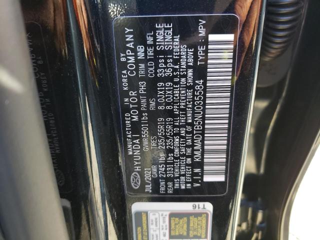 2022 GENESIS GV70 BASE - KMUMADTB5NU035584