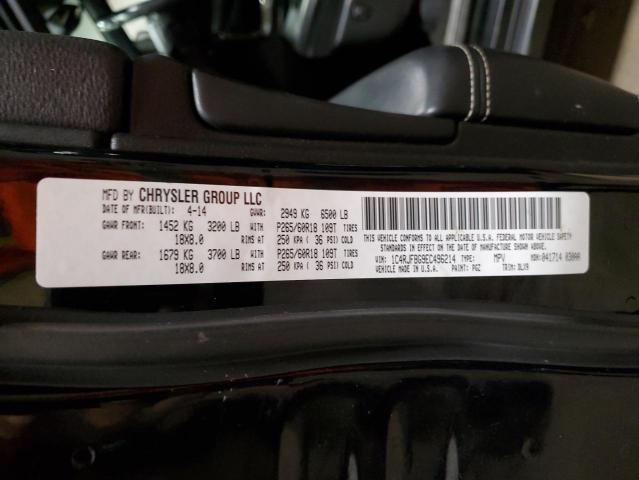 1C4RJFBG9EC496214 Jeep Grand Cherokee Limited