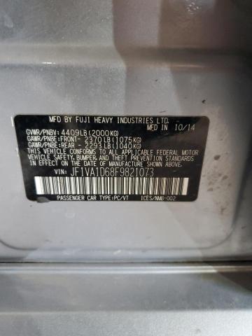 JF1VA1D68F9821073 Subaru Wrx Premium