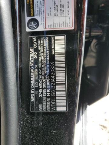 2018 MERCEDES-BENZ S 63 AMG 4 WDDUG8JB2JA420839