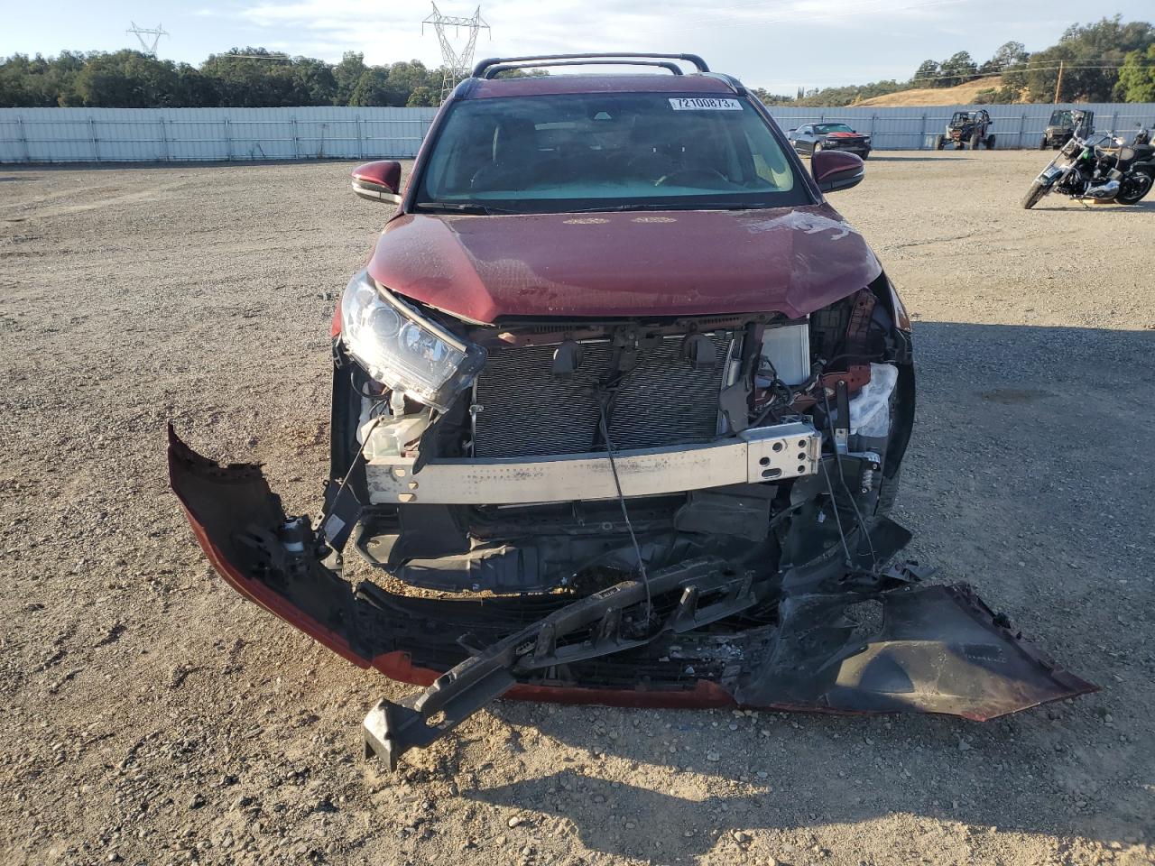 5TDJZRFH5JS542110 TOYOTA HIGHLANDER 2018