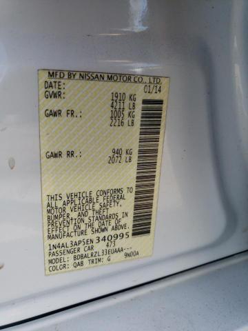 1N4AL3AP5EN340995 Nissan ALTIMA 2.5