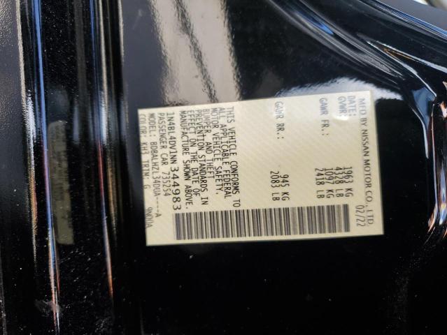 1N4BL4DV1NN344983 Nissan ALTIMA SV