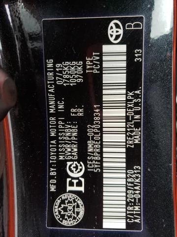 2020 TOYOTA COROLLA LE - 5YFBPRBE0LP038341