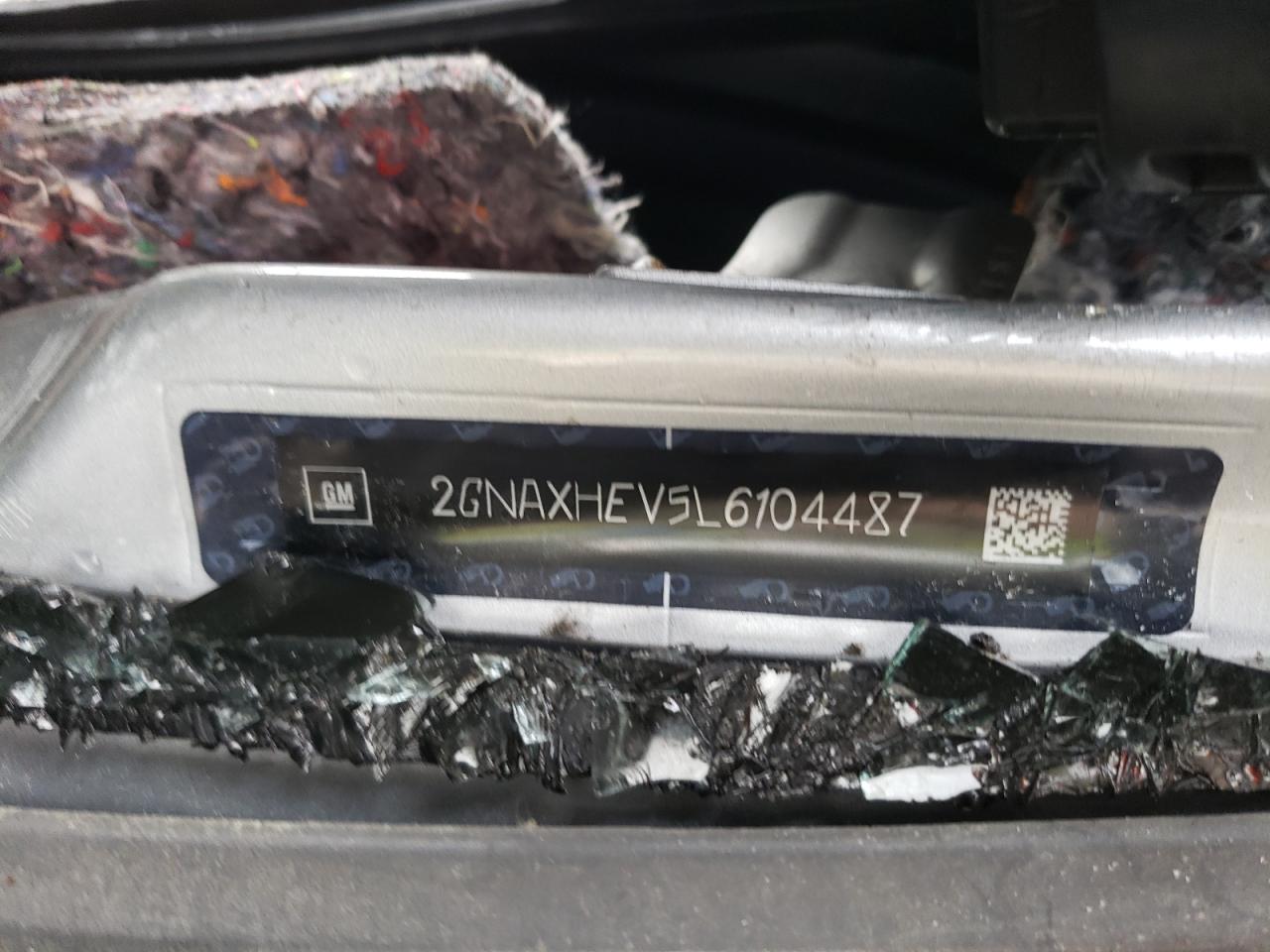 2GNAXHEV5L6104487 CHEVROLET EQUINOX 2020