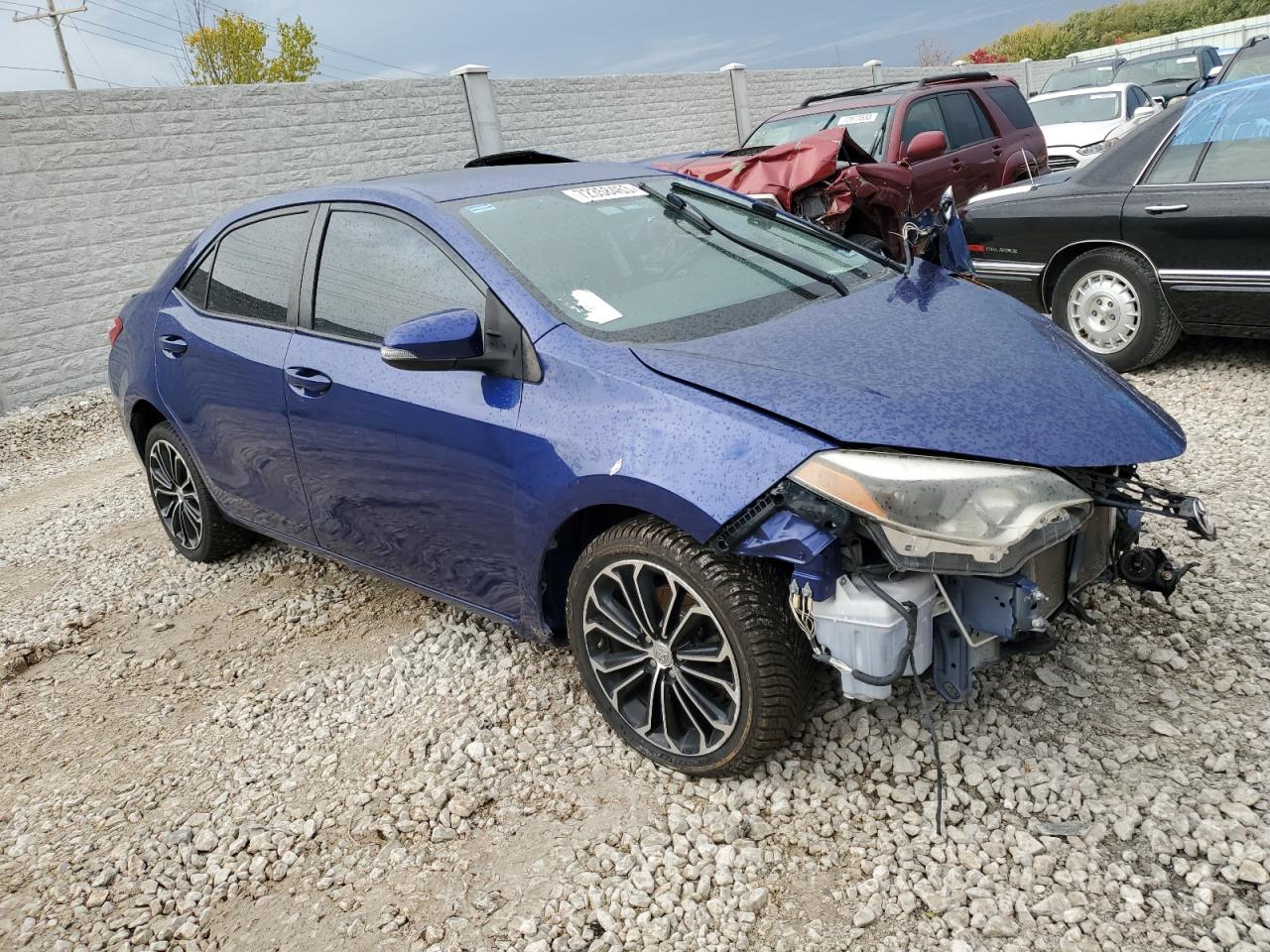 2016 TOYOTA COROLLA L 1.8L  4(VIN: 5YFBURHE9GP501082