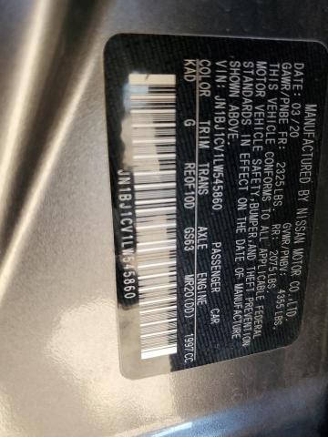 JN1BJ1CV1LW545860 Nissan Rogue Sport S