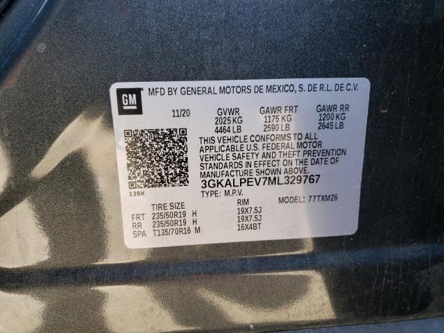 3GKALPEV7ML329767 GMC Terrain Slt