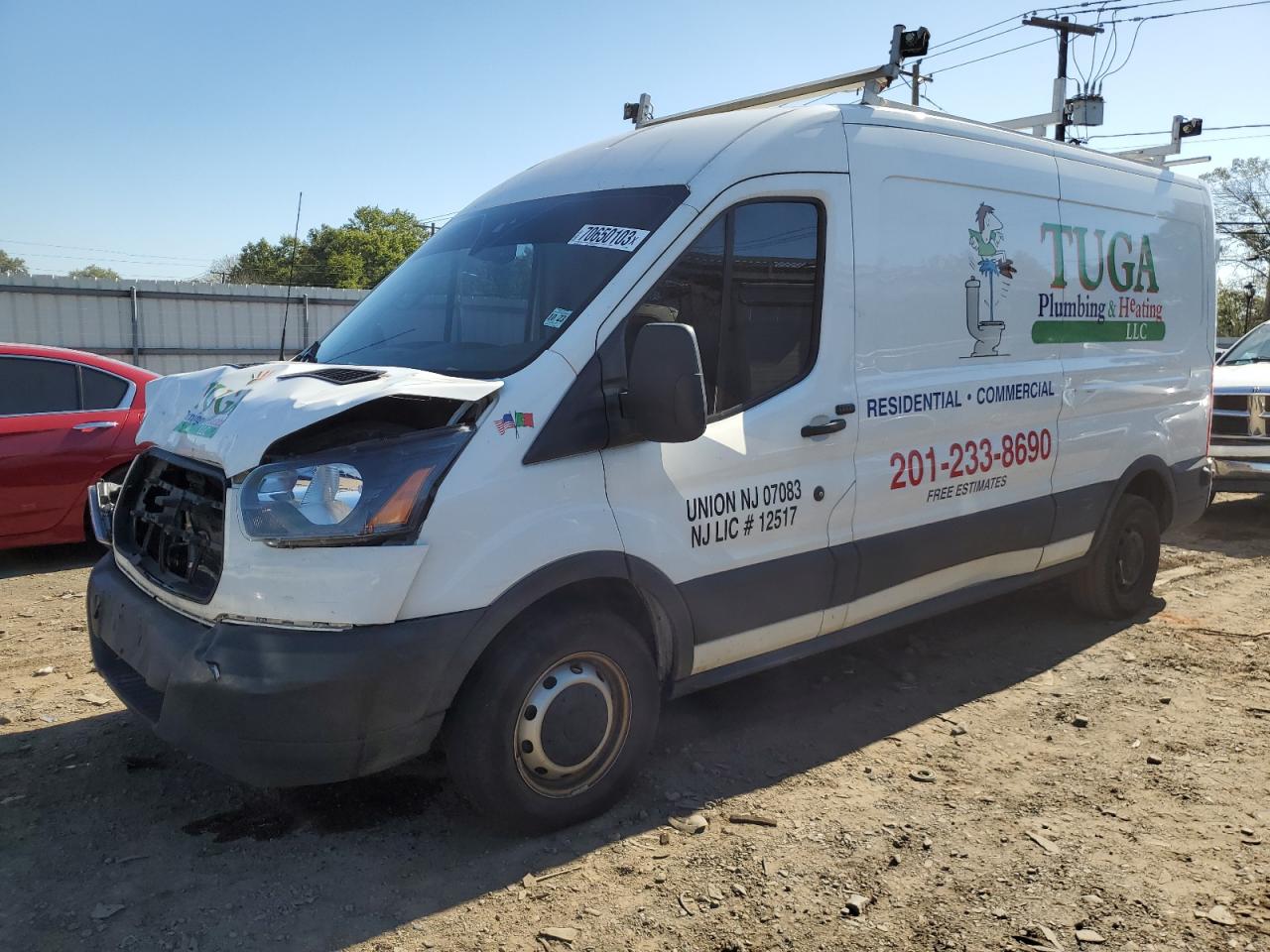 1FTYR2CM0KKA03944 FORD TRANSIT 2019