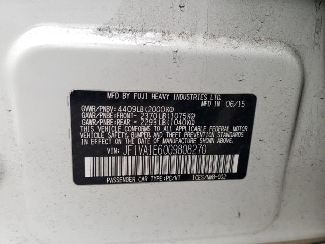 JF1VA1E60G9808270 Subaru Wrx Premium