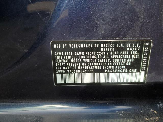 2017 VOLKSWAGEN GOLF SPORT - 3VW017AU2HM542777