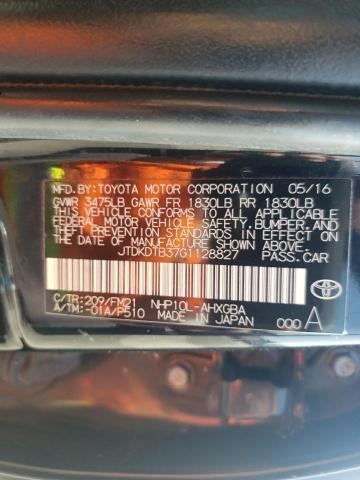 2016 TOYOTA PRIUS C FO - JTDKDTB37G1128827