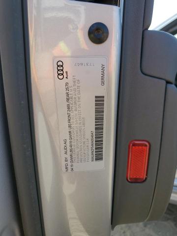 WAUANCF54KA054647 Audi A5 PREMIUM