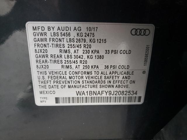 WA1BNAFY9J2082534 2018 AUDI Q5, photo no. 14