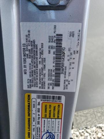 2016 FORD FUSION TIT - 3FA6P0K91GR362193