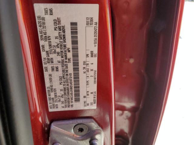1FMCU0JX8EUE07315 2014 Ford Escape Titanium