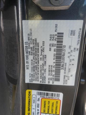 2015 Lincoln Mkz Hybrid VIN: 3LN6L2LUXFR612710 Lot: 74124683