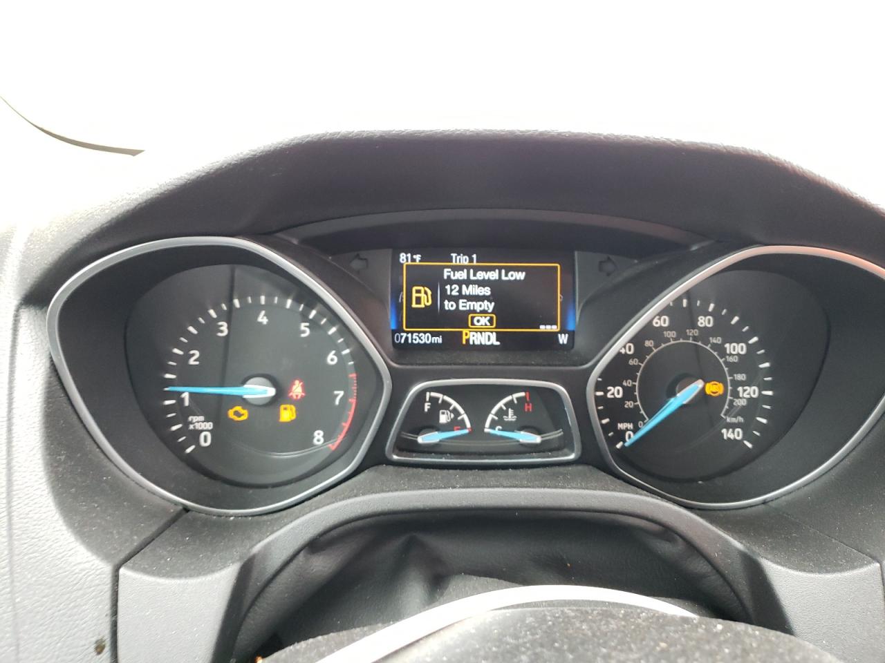 1FADP3K21GL368425 FORD FOCUS 2016