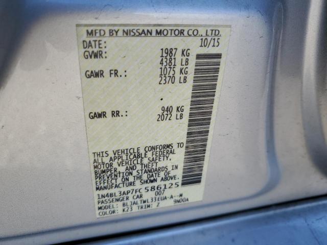 1N4BL3AP7FC586125 Nissan Altima 3.5s