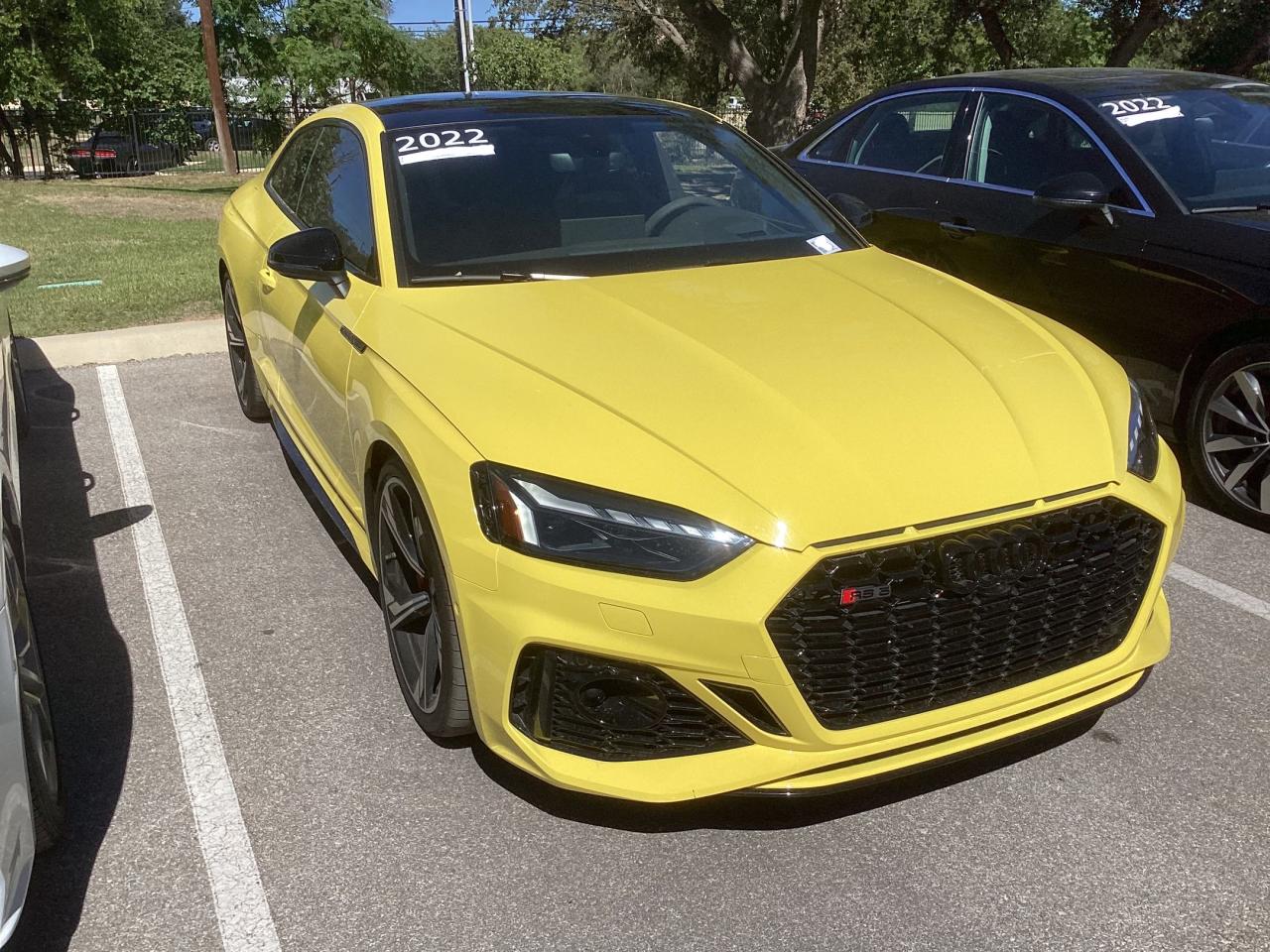 Audi Yellow 2022