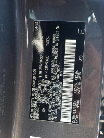 2024 LEXUS NX 450H LU JTJHKCFZXR2022400