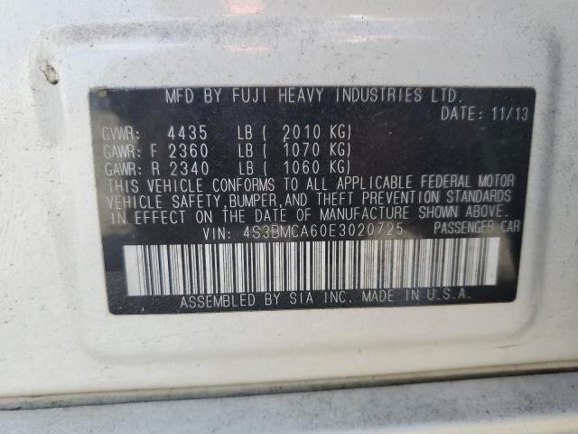 4S3BMCA60E3020725 Subaru Legacy 2.5i