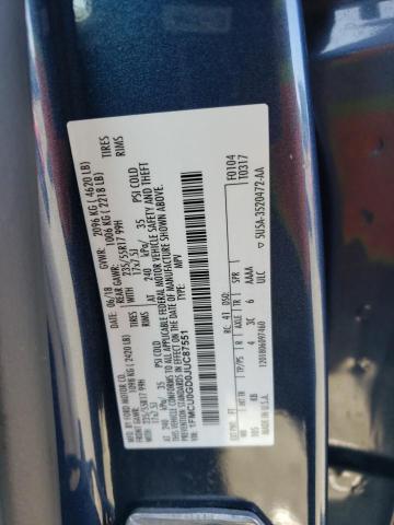 1FMCU0GD0JUC87551 Ford ESCAPE SE