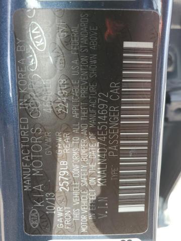 KNALN4D74E5146972 KIA Cadenza Premium