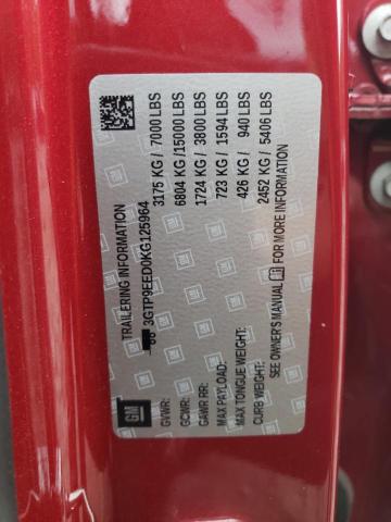 3GTP9EED0KG125964 GMC Sierra K1500 At4