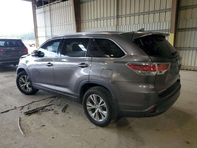 VIN 5TDKKRFH9ES037797 2014 Toyota Highlander, Xle no.2