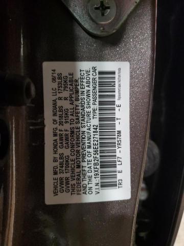 19XFB2F56EE271842 2014 Honda Civic Lx