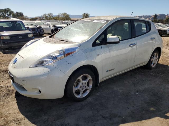 Lot #2380367825 2012 NISSAN LEAF salvage car